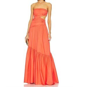 ALC 'Lark' Full Length Dress / Gown in Spiced Coral